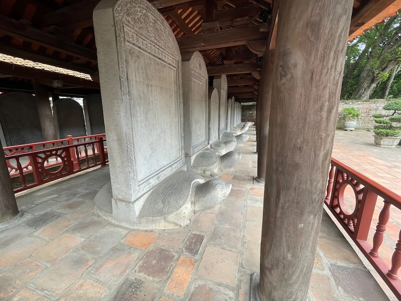 Stèles van de Doktoren, Tempel van de Literatuur
