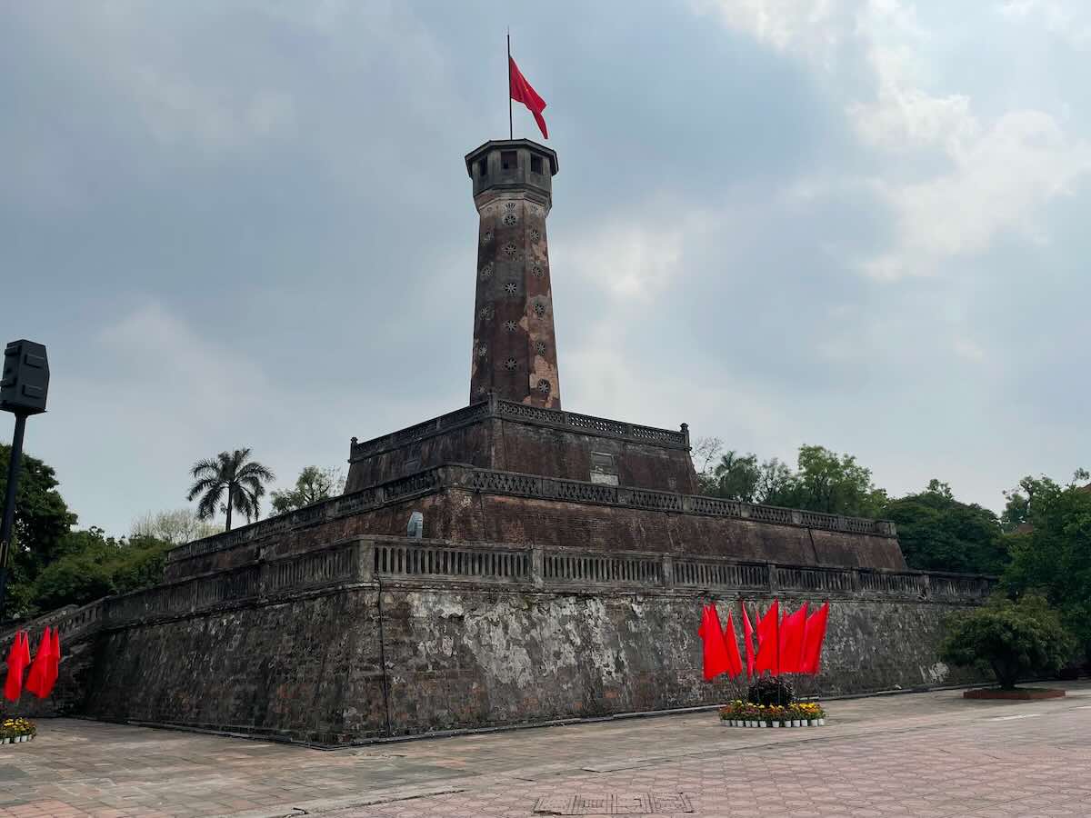 Vlaggentoren Keizerlijke stad van Thang Long